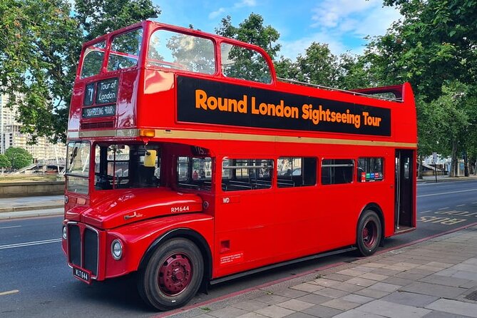 London: Guided Sightseeing Tour on a Vintage Open-Top Bus - Monument, the Tower of London, and Tower Bridge