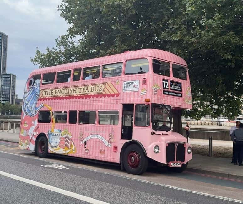 London: "Here We Go Again" Afternoon Tea Bus - A London tea party with a Dancing Queen soundtrack
