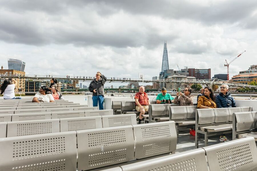 London: London Eye, River Cruise, & Hop-on Hop-off Bus Tour - Begin near the London Eye at Stop 12