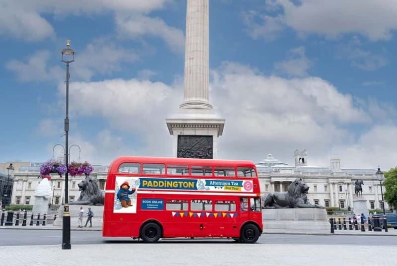 London: Paddington Bear Themed - Afternoon Tea Bus Tour - Afternoon tea while London rolls past