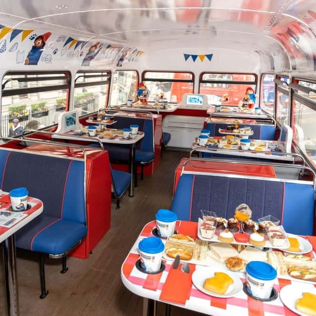 London: Paddington Bear Themed - Afternoon Tea Bus Tour - Paddington and Mrs. Bird as your guides