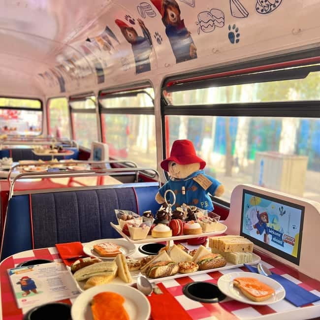 London: Paddington Bear Themed - Afternoon Tea Bus Tour - Who will enjoy this most