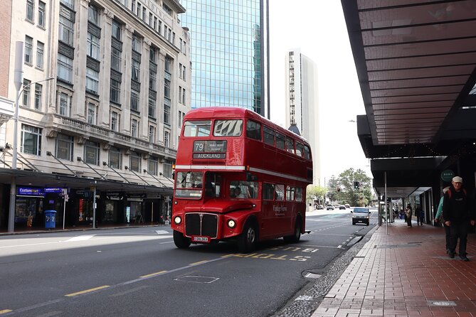 London Routemaster Double Decker Auckland Discovery - Parnell’s villas, shops, and rose gardens