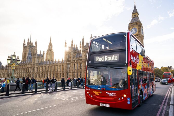 London Tour Hop-on Hop-off Bus with Optional Thames River cruise - Tower Hill and the riverfront