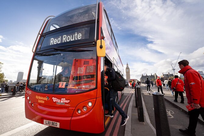 London Tour Hop-on Hop-off Bus with Optional Thames River cruise - Buckingham Palace and Victoria
