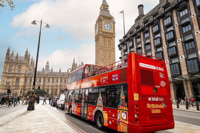 London Tour Hop-on Hop-off Bus with Optional Thames River cruise - Harrods, museums, and Kensington Palace