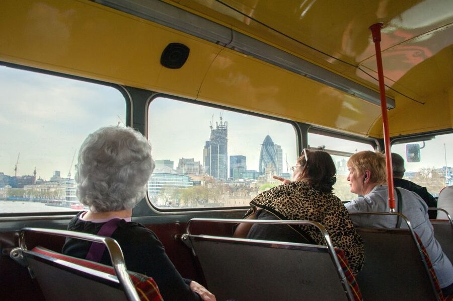 London: Vintage Bus Tour and London Eye Ticket - The Thames reveals another side of London
