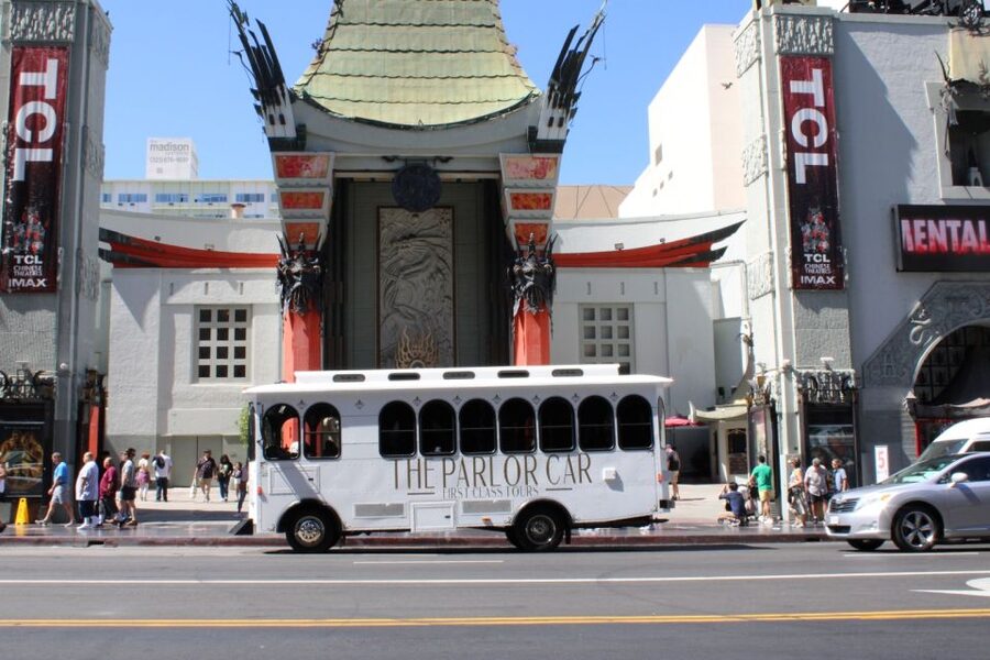 Los Angeles: #1 Trolley Bus Hollywood Sightseeing Tour - Sunset Boulevard and the rock history of the Strip