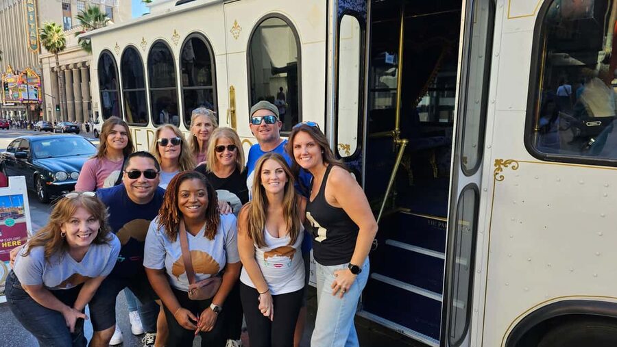 Los Angeles: #1 Trolley Bus Hollywood Sightseeing Tour - The guide, audio, and how much information to expect
