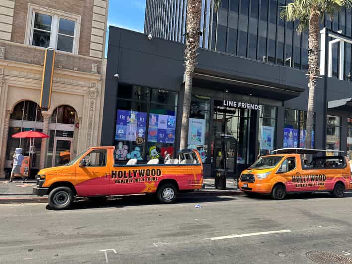 Los Angeles: Hollywood and Beverly Hills Open-Top Bus Tour - Start beside the Hollywood Walk of Fame