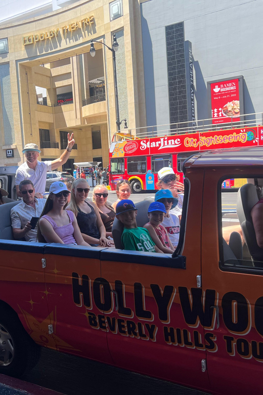 Los Angeles: Hollywood and Beverly Hills Open-Top Bus Tour - Practical details before you reserve