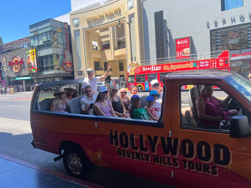 Los Angeles: Hollywood and Beverly Hills Open-Top Bus Tour - What $24 buys you in Los Angeles