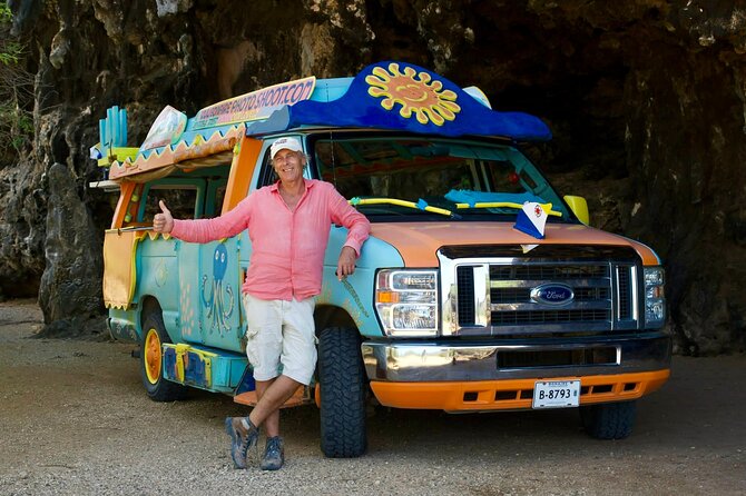 Luc's Private Group Bonaire Open Bus Tour - Why an open bus works well on Bonaire