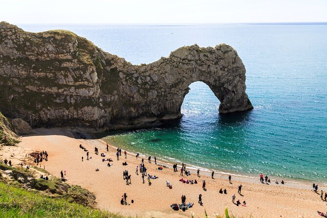 Lulworth Cove & Durdle Door Mini-Coach Tour from Bournemouth - The walk from Durdle Door to Lulworth Cove