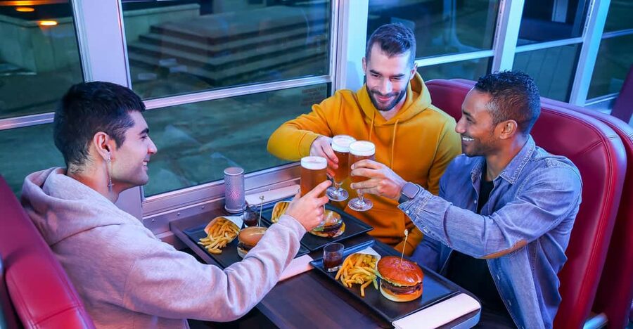 Luxembourg: American-Style Dinner in a Vintage Bus - How the three stops shape the evening