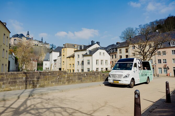 Luxembourg City Bus Tour - Fortifications, glass, and the Red Bridge