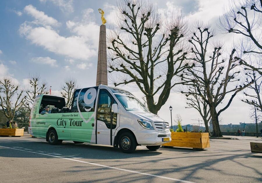 Luxembourg: City Bus Tour with Audio Guide and Headphones - Malakoff Tower and the old fortifications
