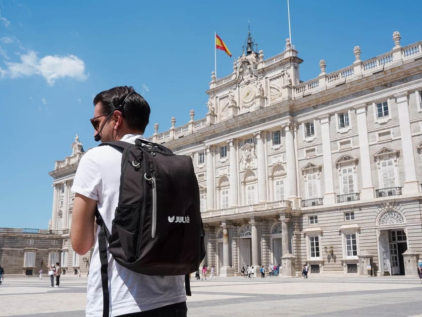 Madrid: 4-Hour Bus Tour with Royal Palace Admission - Puerta del Sol and the route toward the palace