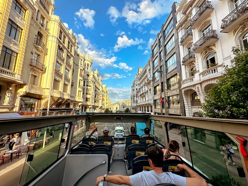 Madrid: Open-Top Big Bus Sightseeing Tour with Live Guide - The royal quarter and Almudena Cathedral