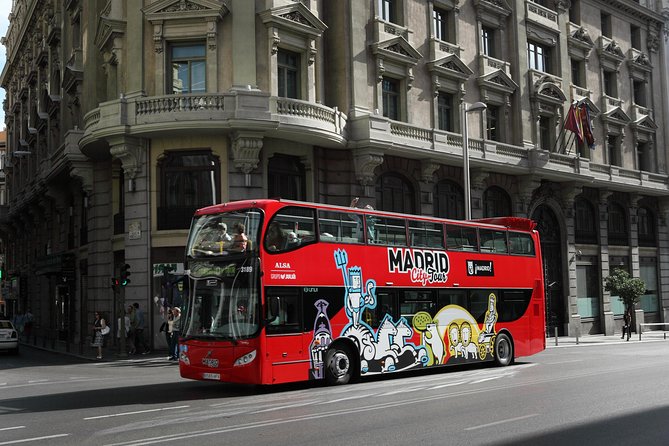 Madrid Panoramic City Bus Tour - Walking tour and extras included with the ticket