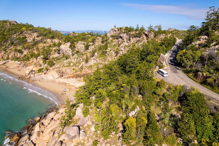 Magnetic Island: Guided Bus Tour with Morning Tea - An hour at Horseshoe Bay