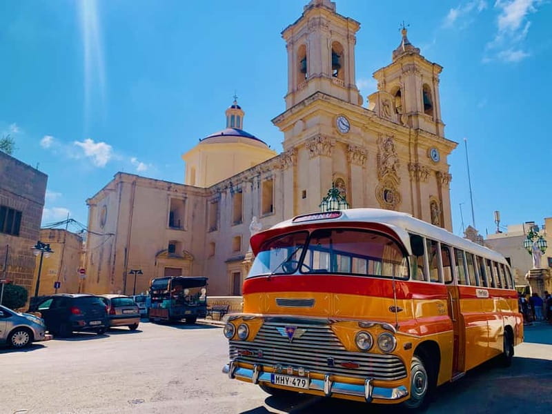 Malta: 5 hr Vintage Bus Tour - Mdina & Blue Grotto inc. food - The Blue Grotto offers the day’s big choice