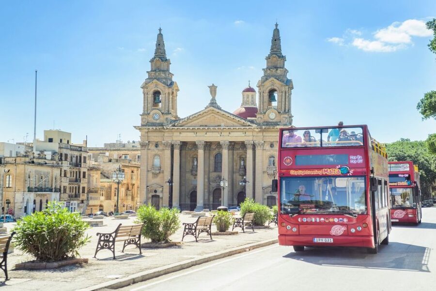 Malta: City Sightseeing HOHO Bus Tour & Optional Boat Tour - Mosta, Ta’ Qali, Rabat, and Mdina