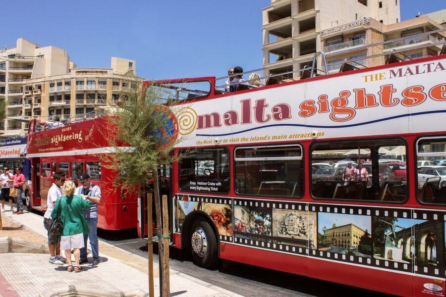 Malta: Hop-On Hop-Off Bus Tours - Two routes, one very full day