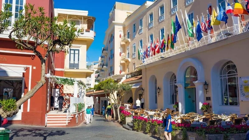 Marina Grande: Guided Capri Island Hop-On Hop-Off Bus Tour - My final call on the Marina Grande bus tour