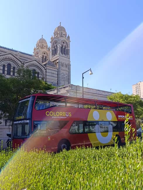 Marseille: City Sightseeing Hop-On Hop-Off Bus Tour - Notre-Dame de la Garde and the city from above