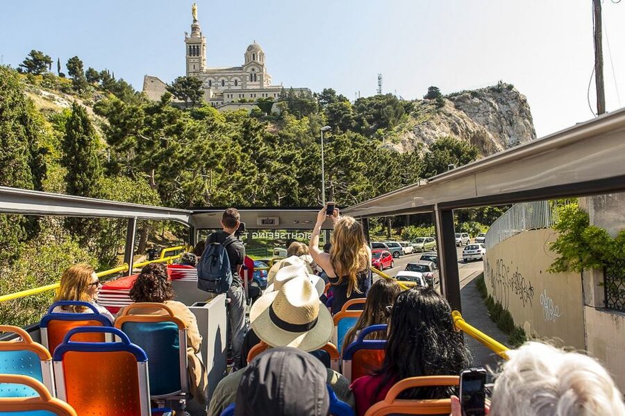 Marseille: City Sightseeing Hop-On Hop-Off Bus Tour - The Corniche and Vallon des Auffes