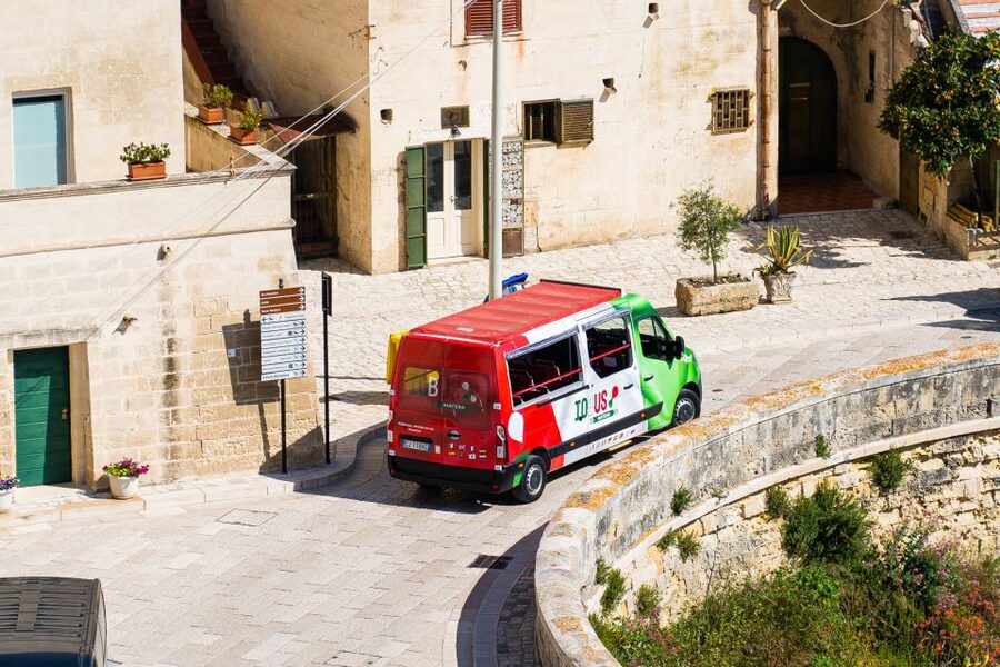 Matera: Open Top Bus Tour with Entrance to Casa Grotta - Inside Sant’Antonio Abate rock church