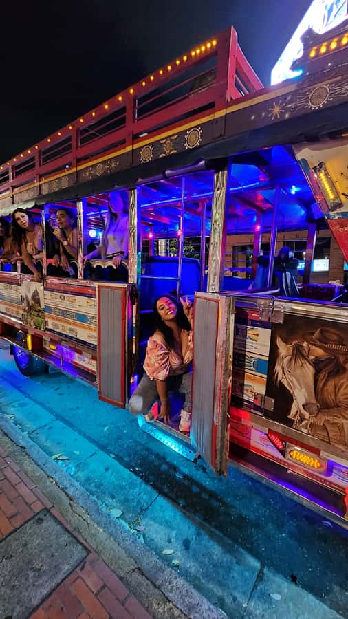 Medellin: Party Bus with DJ & Street Food Tastings - Provenza, where the night gets louder