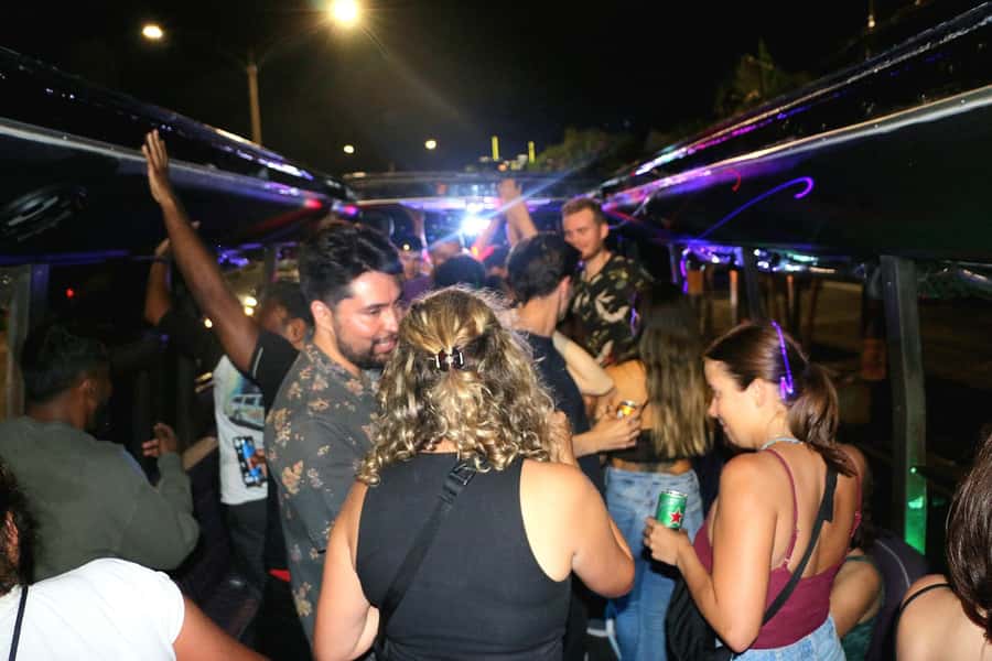 Medellin: Rumbero Party Bus with all the beer you can drink - A party bus, not a quiet city tour