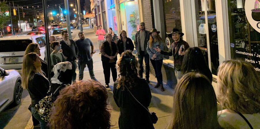 Memphis: Haunted Memphis Bus Tour - The native mounds bring a much older Memphis into view
