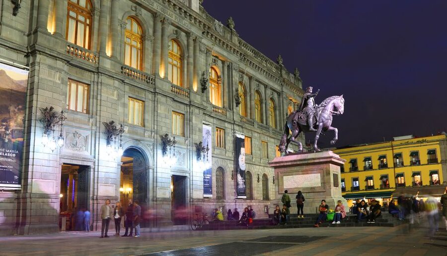 Mexico City: Night City Tour in a Double Decker Bus - The Angel of Independence and Paseo de la Reforma