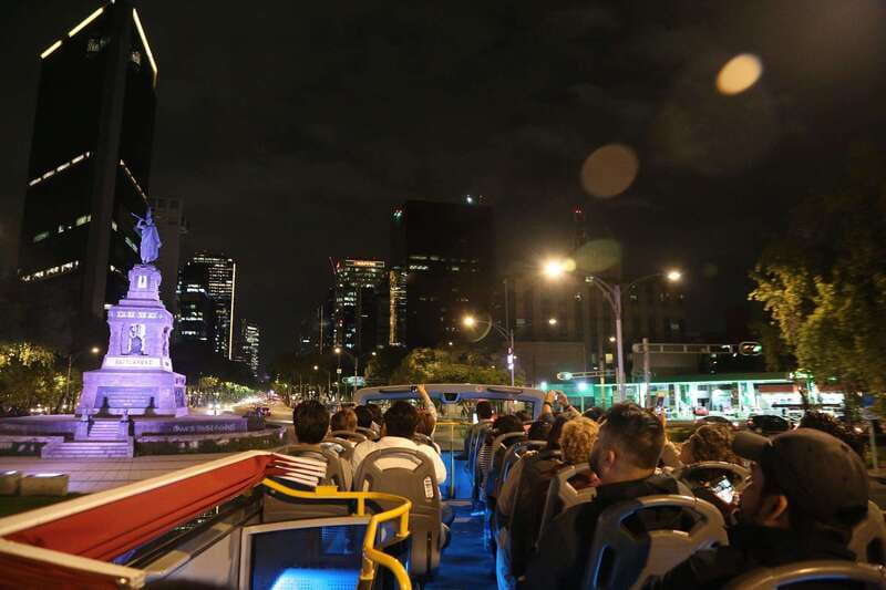 Mexico City: Night City Tour in a Double Decker Bus - Diana Cazadora, Cibeles Fountain, and Nighttime Photo Stops