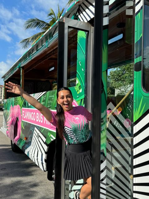 Miami Bus Tour Flamingo Open Air Trolley Bus Tours City Tour - The Miami Design District and its polished side