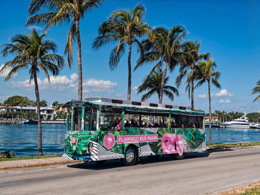 Miami Bus Tour Flamingo Open Air Trolley Bus Tours City Tour - Freedom Tower and downtown Miami