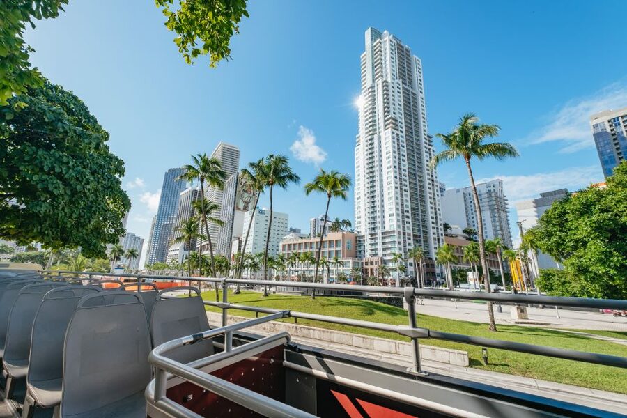 Miami: Half-Day Open-Top Bus Tour Plus Biscayne Bay Cruise - Taking the Island Queen cruise from Bayside