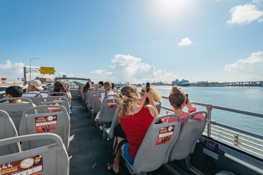 Miami: Half-Day Open-Top Bus Tour Plus Biscayne Bay Cruise - How to connect the bus and boat