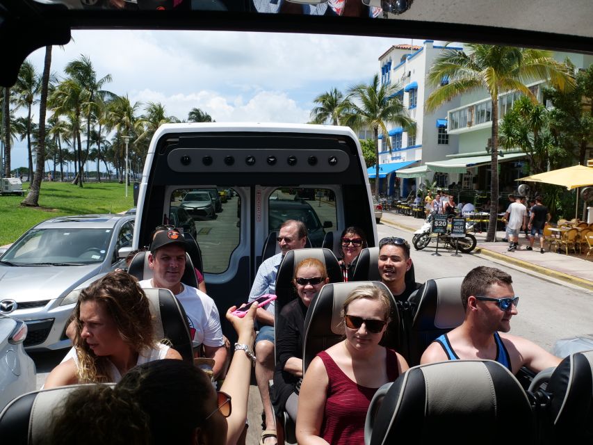 Miami Sightseeing Tour in a Convertible Bus - The Miami Design District’s polished side