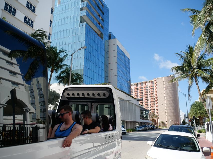 Miami Sightseeing Tour in a Convertible Bus - Returning across the Julia Tuttle Causeway