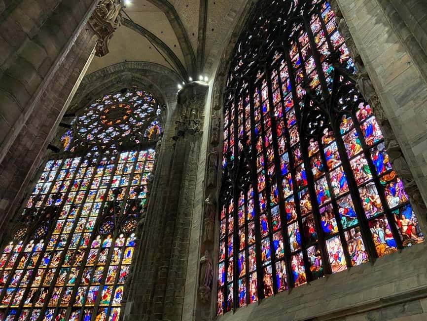 Milan: Duomo & Rooftop Tour with Optional Hop-On Hop-Off Bus - Taking the lift to the terraces