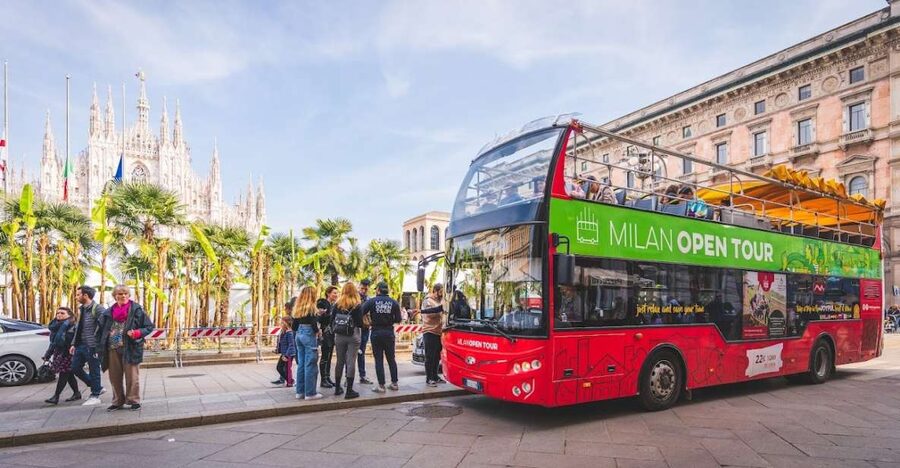Milan: Gray Line Milan Open Tour Hop-On Hop-Off Bus Tour - A practical way to see Milan in one day