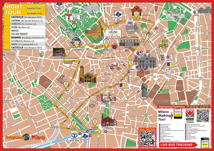 Milan: Night Tour by Bus - What the $22 price is really buying
