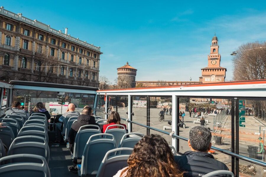 Milan: Skip-the-Line Duomo Guided Tour & Hop-on Hop-off Bus - Inside the cathedral: marble, glass, and scale