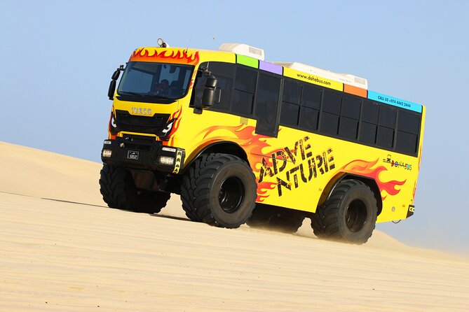 Monster Bus desert adventure: Dune bashing and sandboarding - What the Monster Bus ride is really like