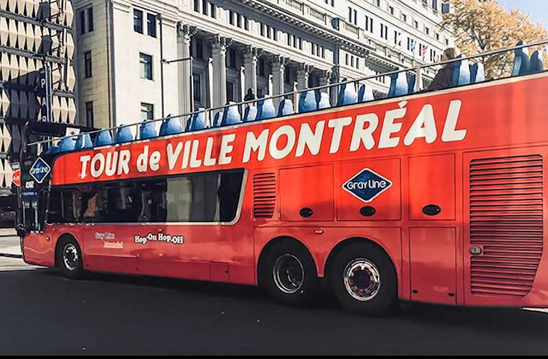 Montreal: Hop-On Hop-Off Double-Decker Bus Tour - The route from Dorchester to Old Montreal