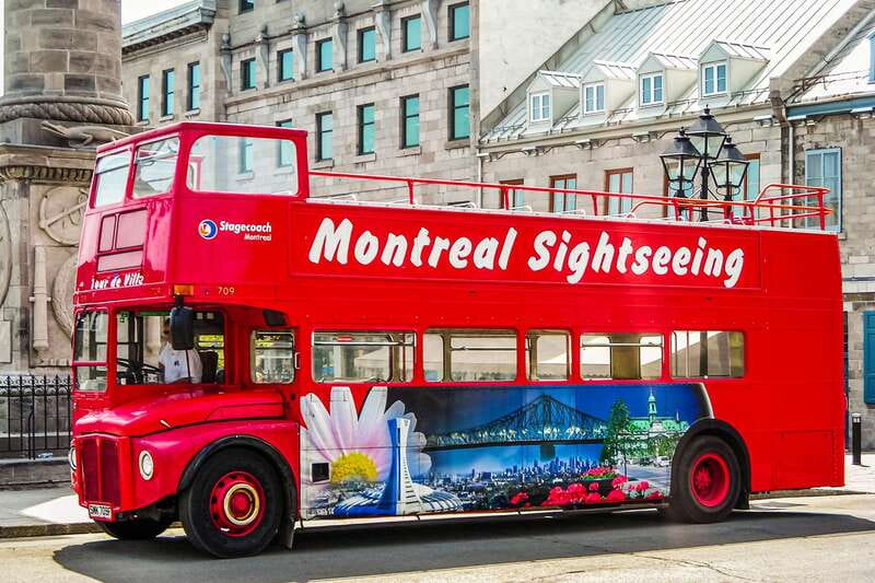 Montreal: Hop-On Hop-Off Double-Decker Bus Tour - The Fine Arts Museum and Crescent Street